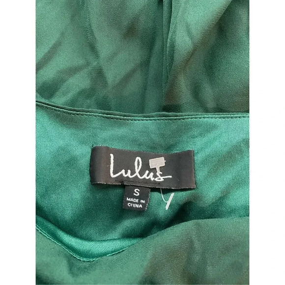 Lulus Status Update Forest Green Shift Dress  Size S - Picture 6 of 11